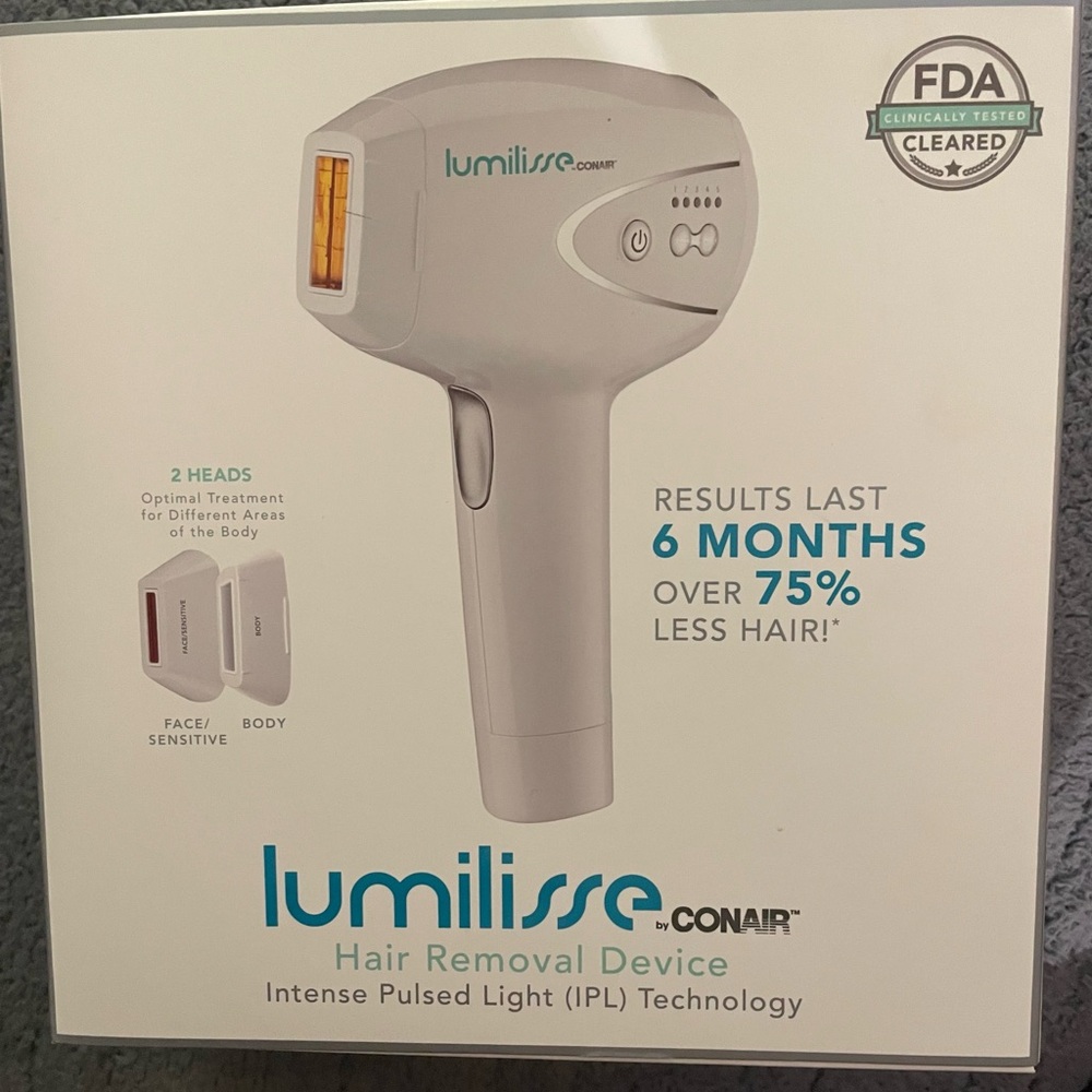 Conair lumilisse hair removal device